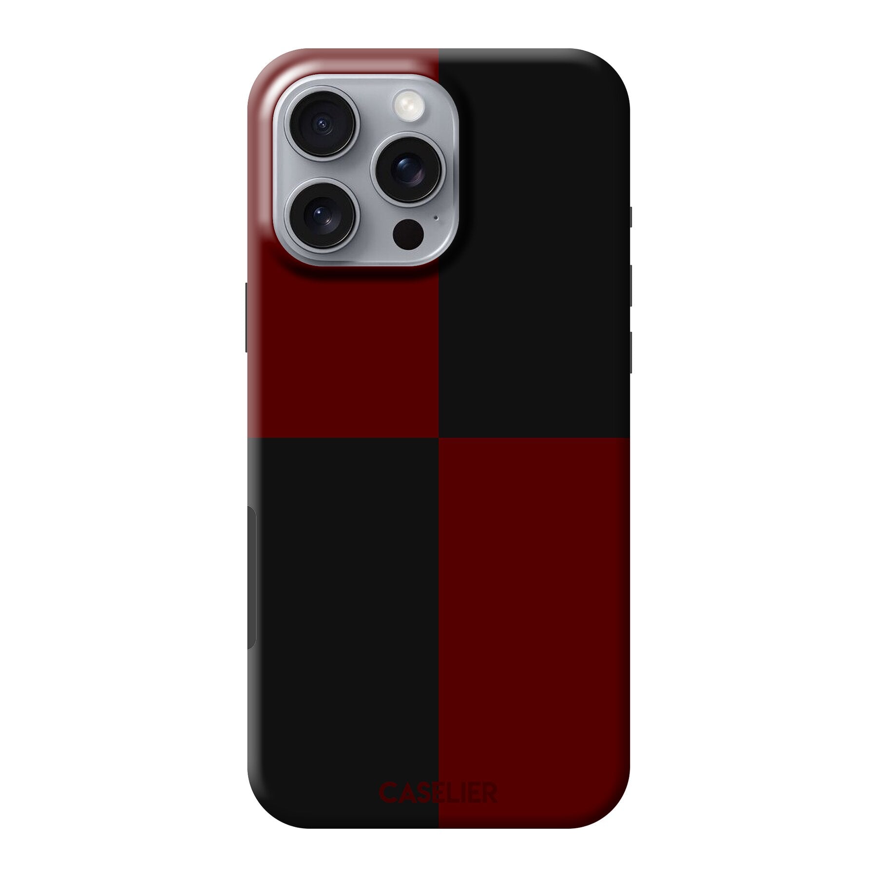 2x2 – Red & Black Checkered Phone Case