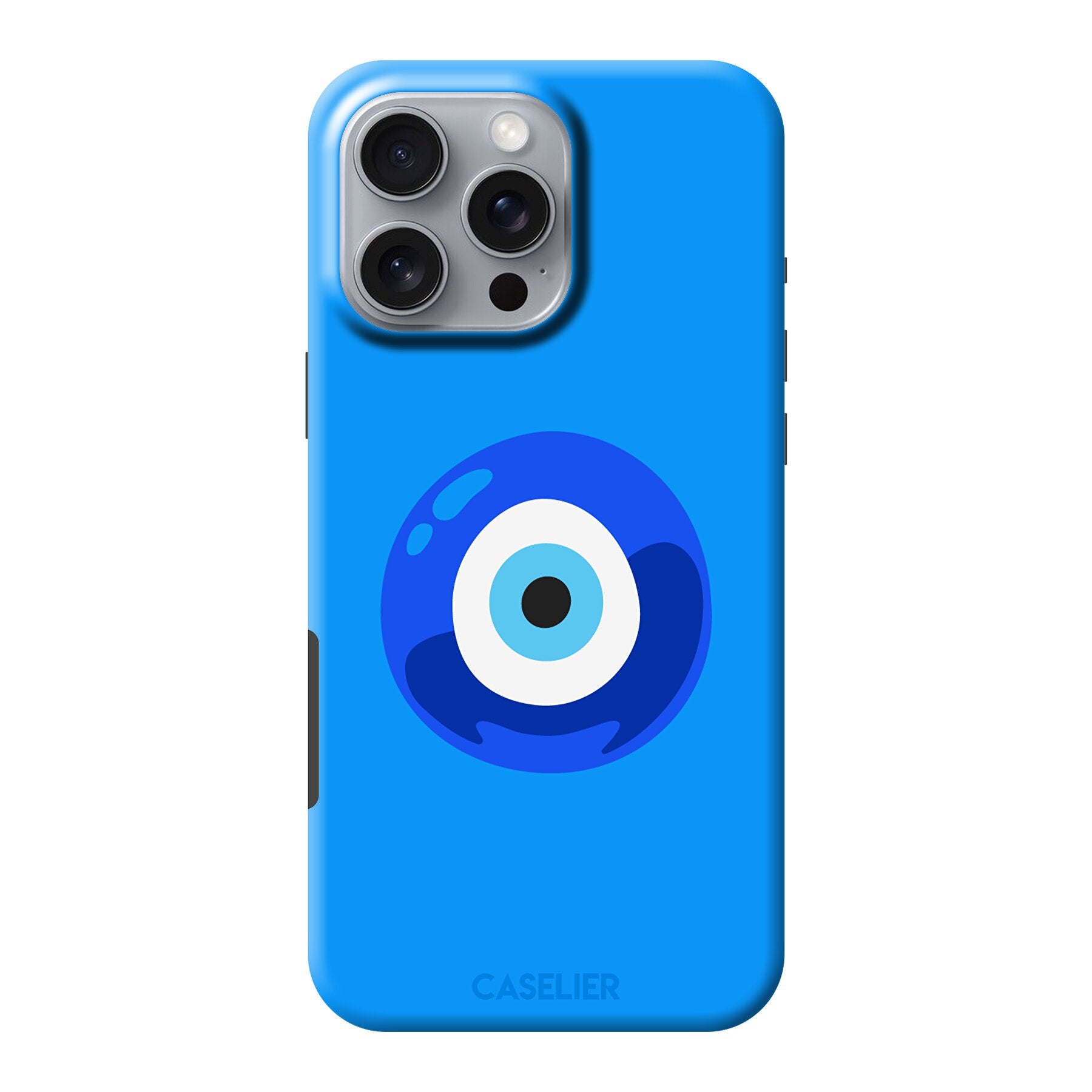 Evil Eye – Bold Blue Nazar Symbol Phone Case