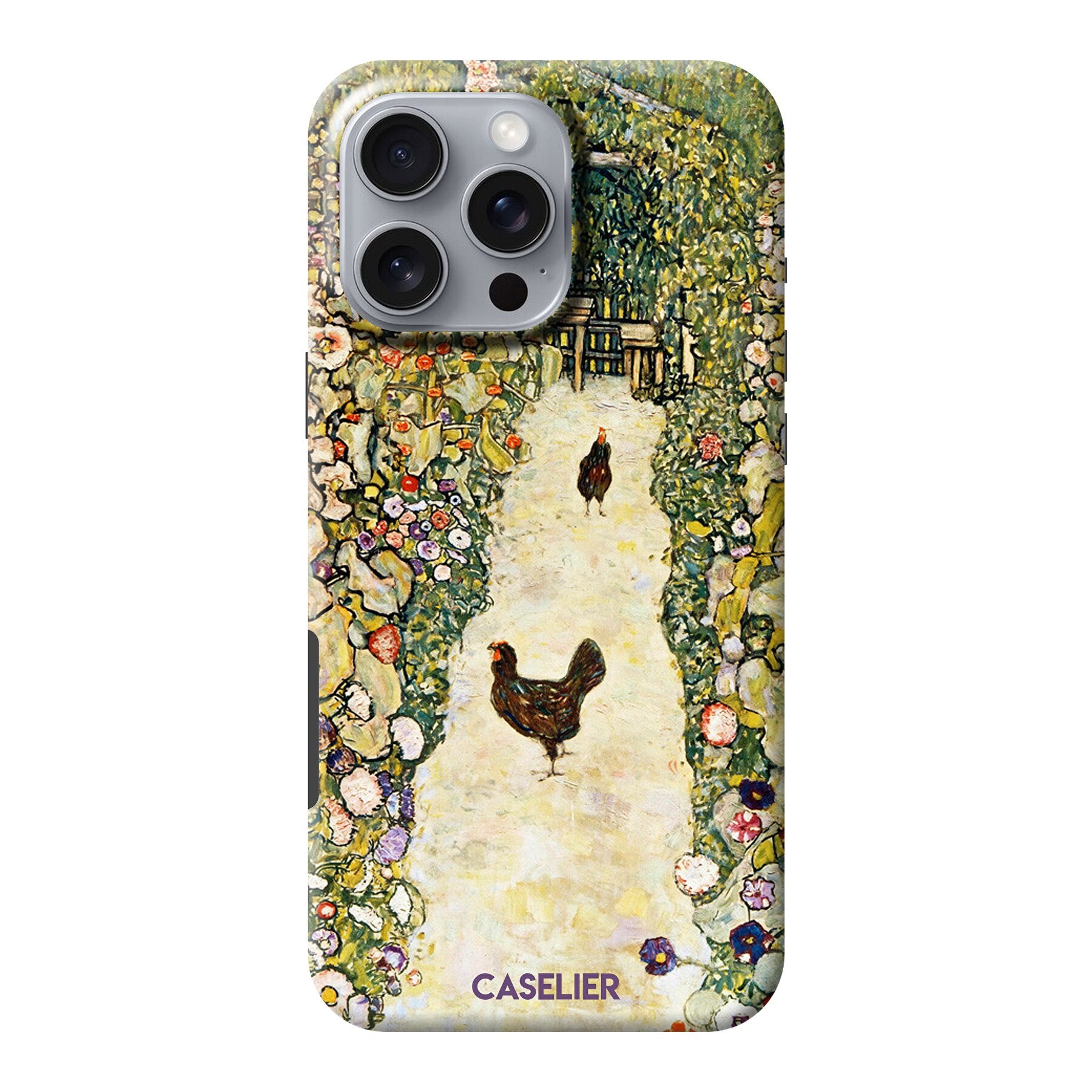 Garden Path with Chickens - Gustav Klimt