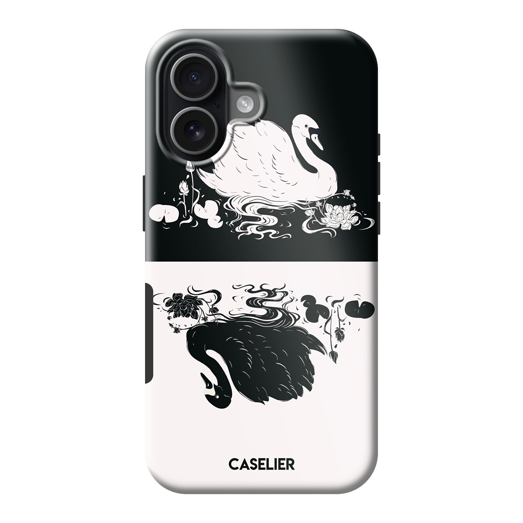 Black and White Phone Cases | Caselier Black and White Phone Cases | Caselier