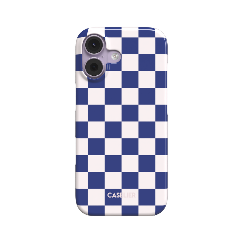 Checkered - Blue & White