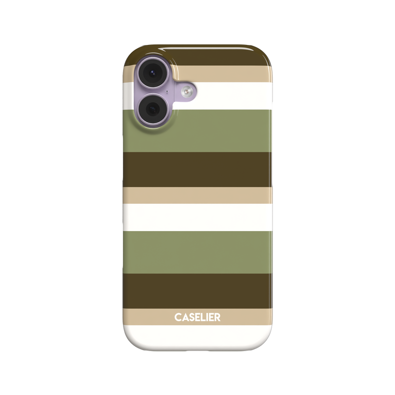 Horizontal Bold Stripes - Forest