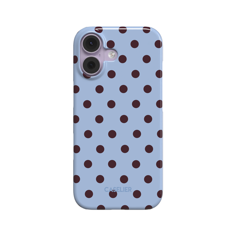 Polka Dots - Blue & Red