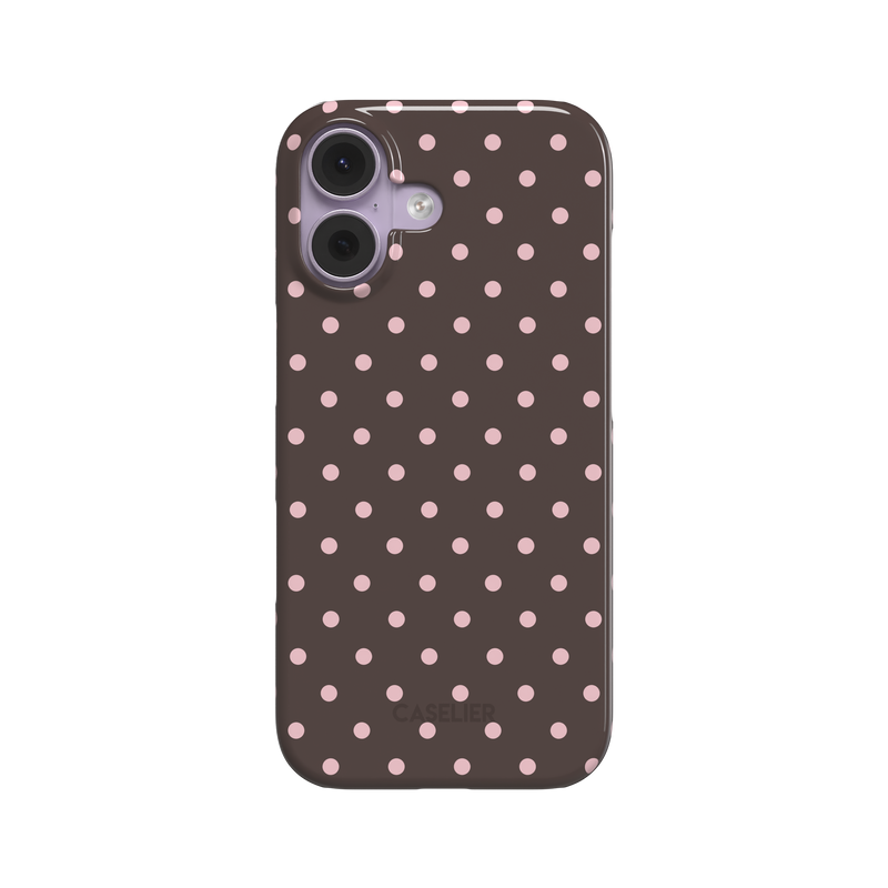 Polka Freckles - Brown & Pink