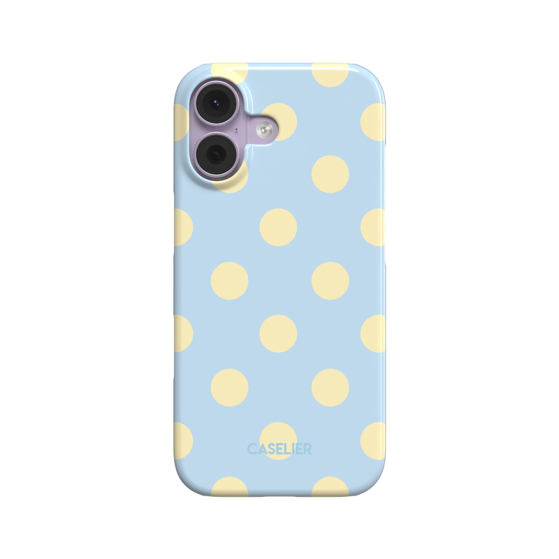 Polka Spots - Blue & Yellow